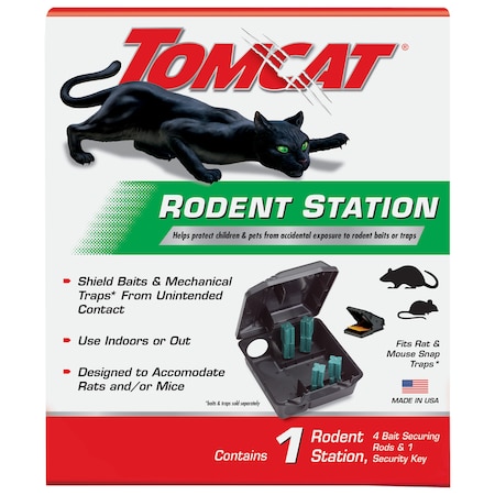 Scotts Tomcat Rodent Bait Station Blocks For Mice and Rats 1 pk 0363410